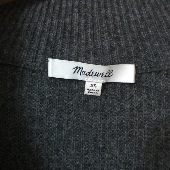 Madewell Merino Wool Glenbrook Half-Zip Pullover Sweater - Picture 8 of 10
